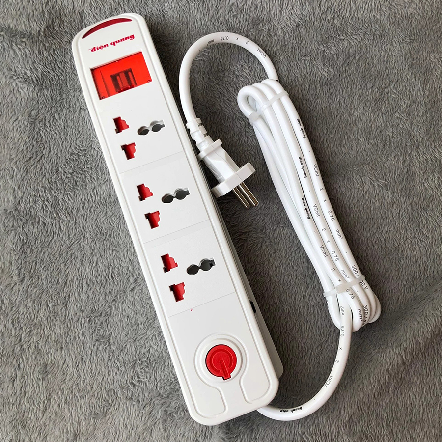 Ổ cắm Điện Quang ĐQ ESK 2W DBW103USB