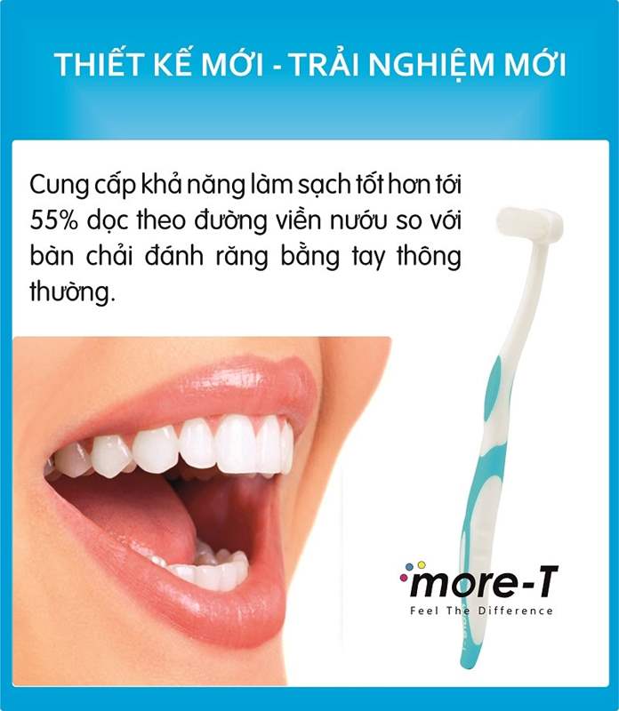 Combo 6 bàn chải đánh răng more-T lông siêu mềm