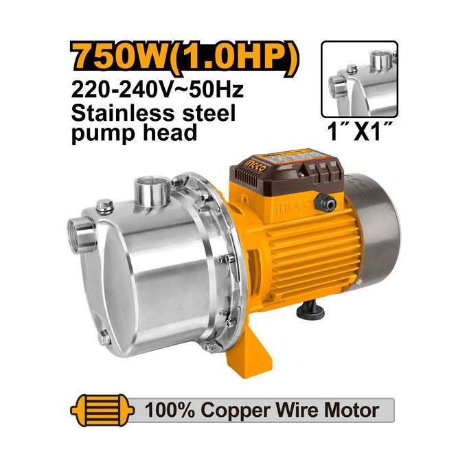 MÁY BƠM NƯỚC 750W(1.0HP) INGCO JPS075082 - HÀNG CHÍNH HÃNG