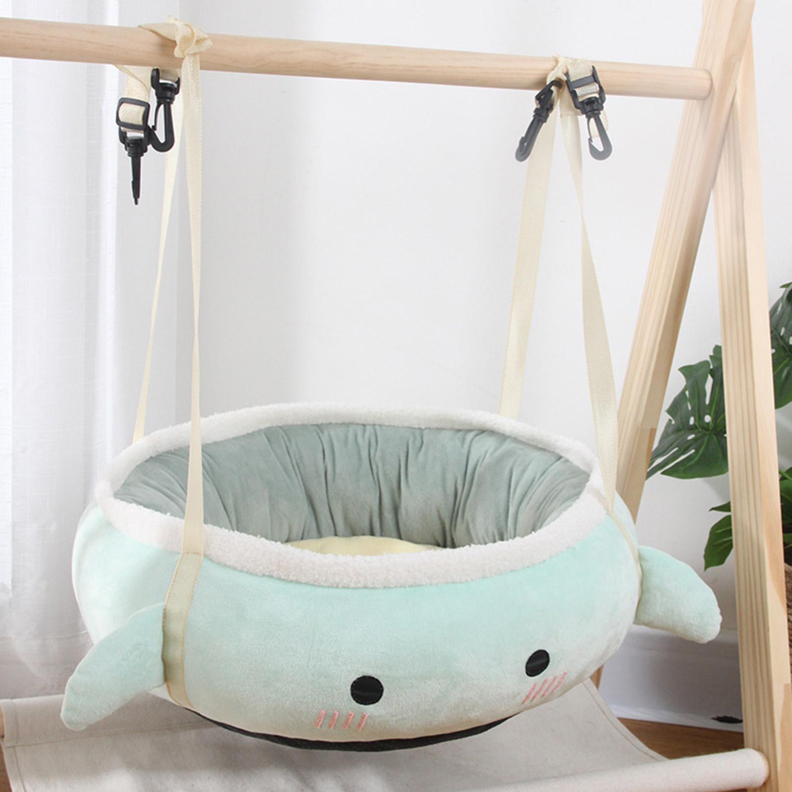 Cat Hanging Hammock Cat Nest Soft Portable Washable Pet Supplies Durable Breathable Kitty Bed Cat Sleeping Bed for Climbing Playing Sleeping