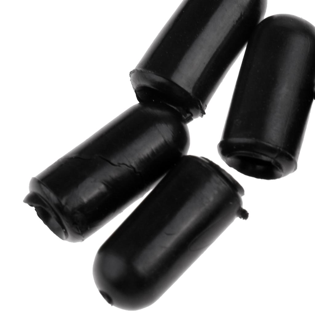 20pcs Rubber Buffer Beads Knot Protector for Carp Fishing Hair Rig Making