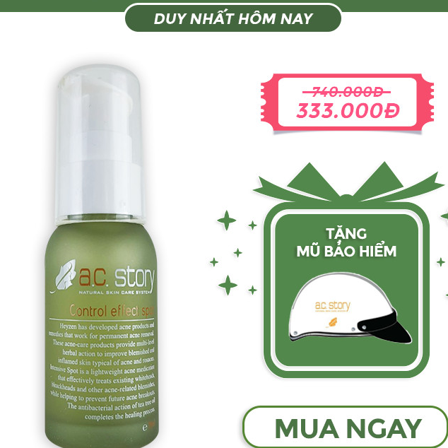 Tinh chất Tràm Trà dành cho da mụn Acstory Mua 1 tặng 1