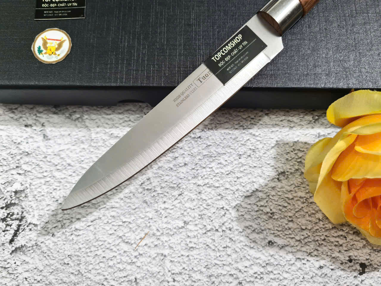 DAO BẾP ĐA NĂNG CẮT, GỌT RAU CỦ QUẢ MÃ BDT166