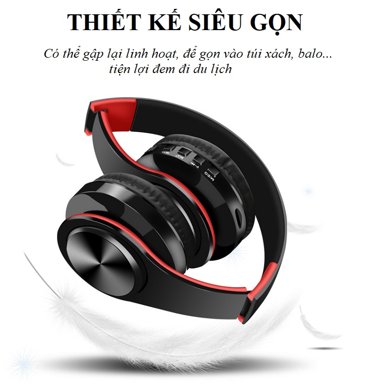 Tai Nghe Bluetooth Không Dây  HUQU HQ-B7 Chất Lượng Âm Thanh Tuyệt Hảo -Hàng Chính Hãng