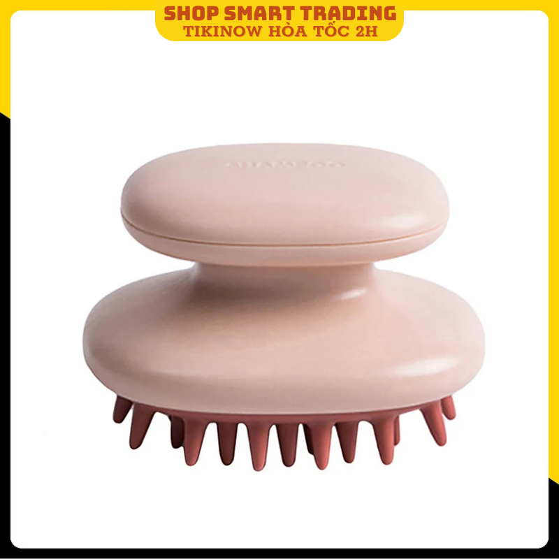 Lược Gội Đầu Massage Silicon - Massage da đầu - Giảm rụng tóc - Kích thích mọc tóc