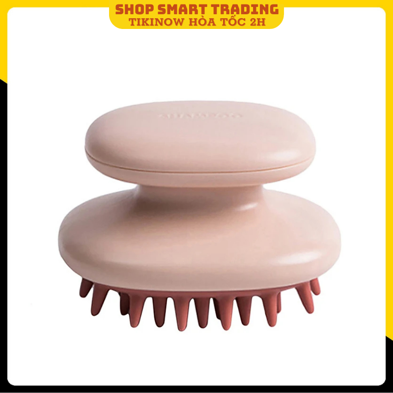 Lược Gội Đầu Massage Silicon - Massage da đầu - Giảm rụng tóc - Kích thích mọc tóc (Màu ngẫu nhiên)