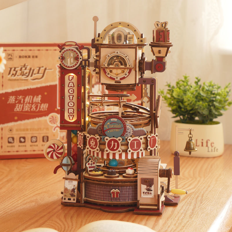 Mô hình Cơ động học Nhà máy Sô Cô La Chocolate Factory LGA02