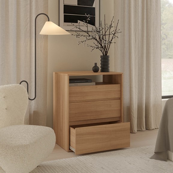 DECI, Tủ đựng đồ, tủ lưu trữ DRA_300, 70x48x84cm