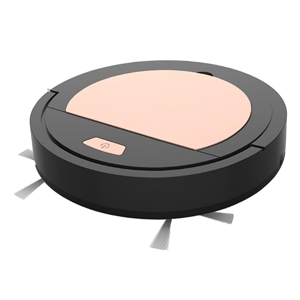 Robot Vacuum Cleaner 3.7V 3W Auto Sweeper for Hard Floors Carpets 1800Pa White