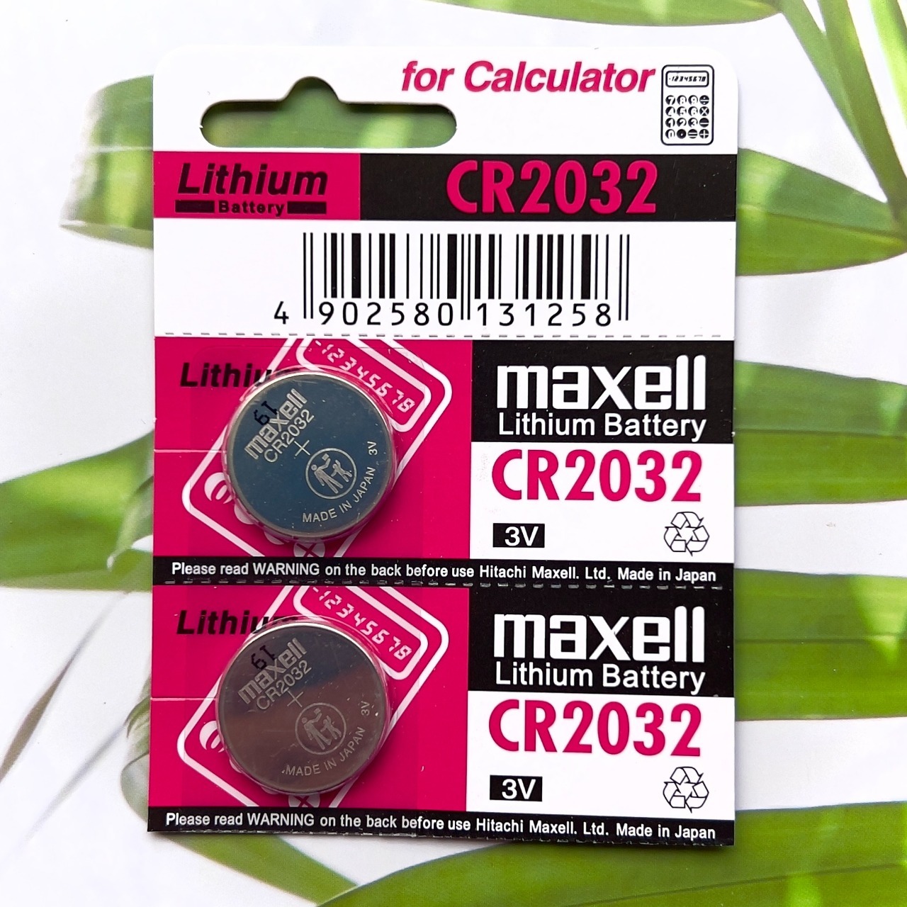 Pin Maxell CR2032 3V Hàng Chính Hãng Nhật Bản Date 2031 Made in Japan