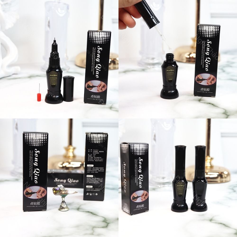 Bút Gel Bút Đính Đá Nhả Gel Dung Tích 12ml