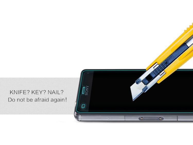 Tấm dán kính cường lực độ cứng 9H dành cho Sony Z3 Mini - KCL01