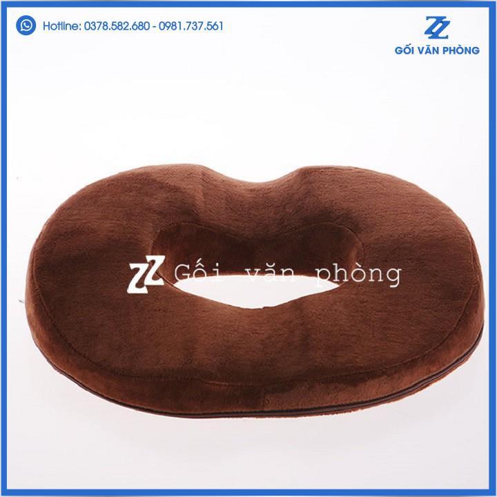 Gối Lót Ghế Ngồi Y Tế Cao Su Non Cho Người Bệnh Trĩ, Đau Xương Cụt ZURI PILLOW - GLM04 Gối Lót Ngồi, Gối Ngồi Bệt