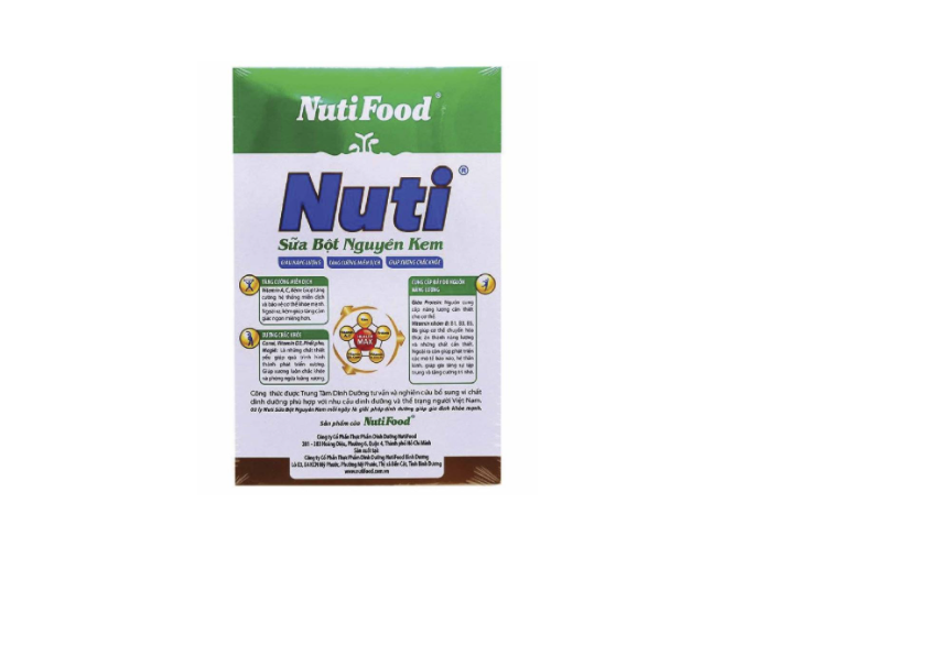 COMBO 05 Hộp Sữa Bột Nguyên Kem Nutifood 900g – Dinh Dưỡng Cho Cả Gia Đình – Hàng Chính Hãng