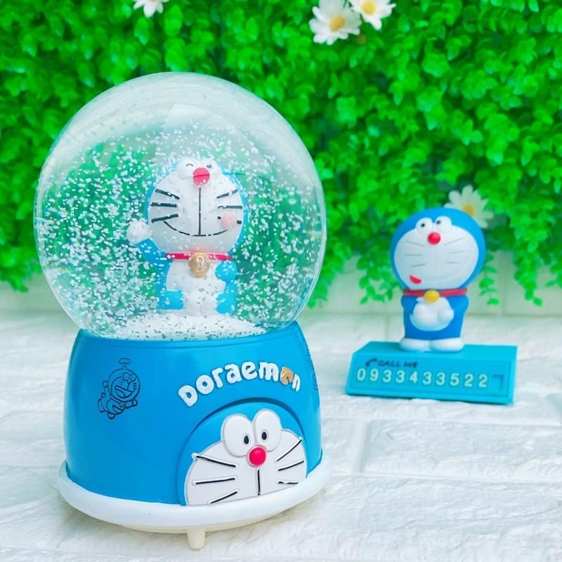 Quả cầu pha lê tuyết Doremon Doraemon