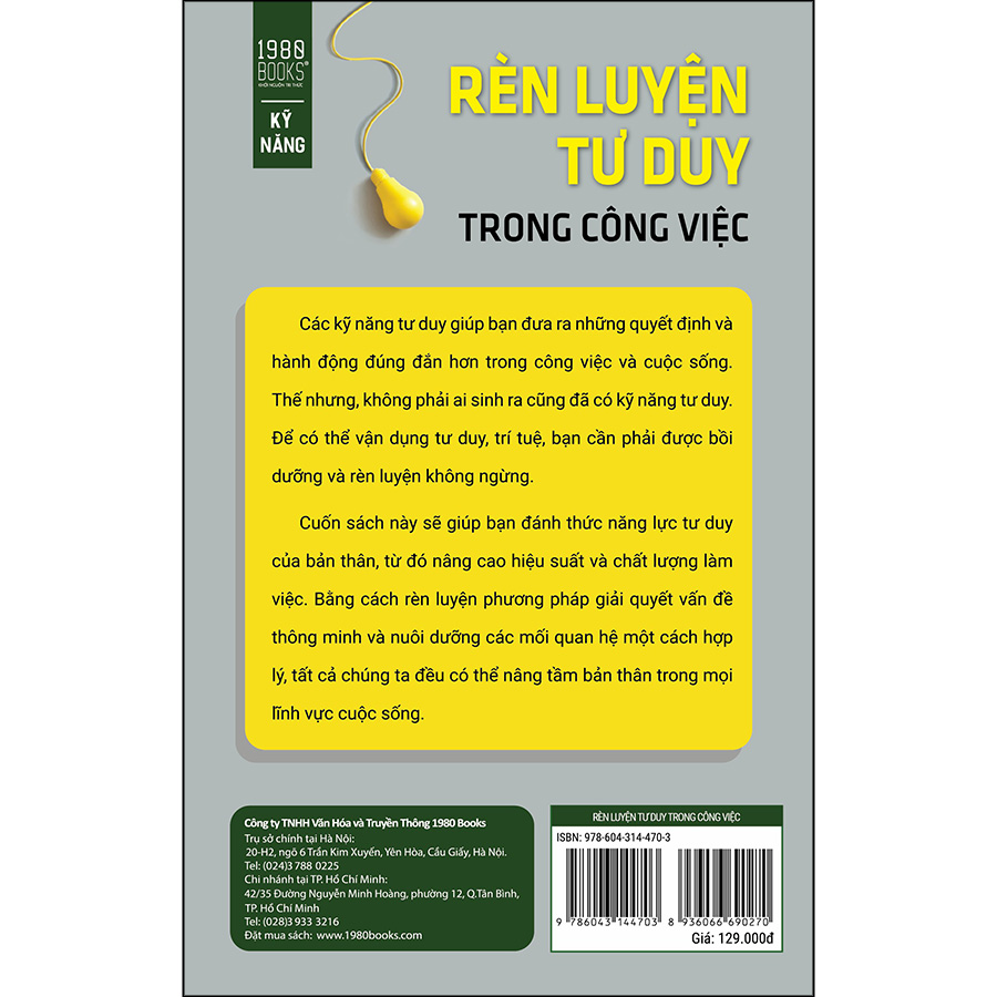 Rèn Luyện Tư Duy Trong Công Việc