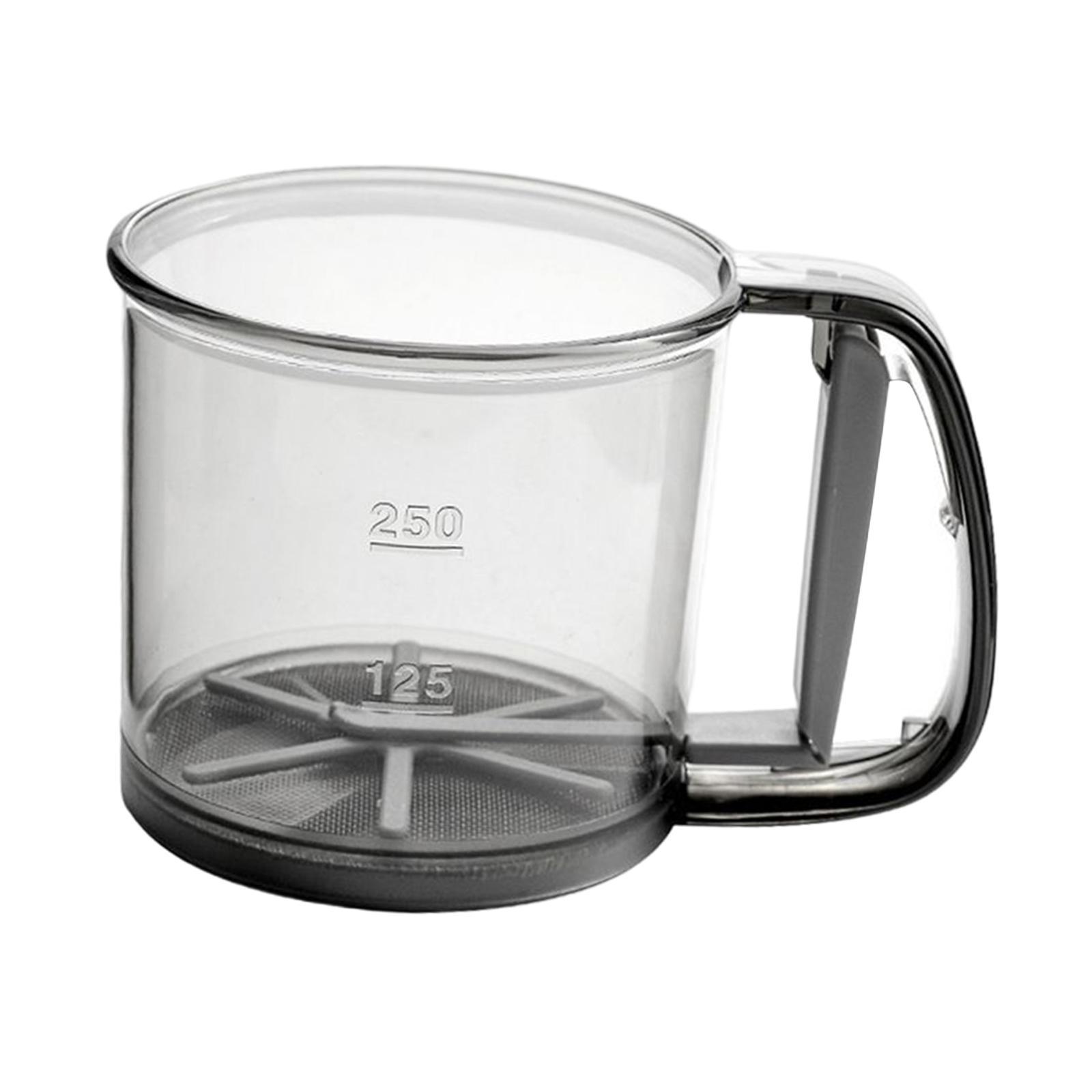Flour Sieve Baking Utensils Sieve Cup Washable Multifunctional for Pastries Flour Cakes Pies