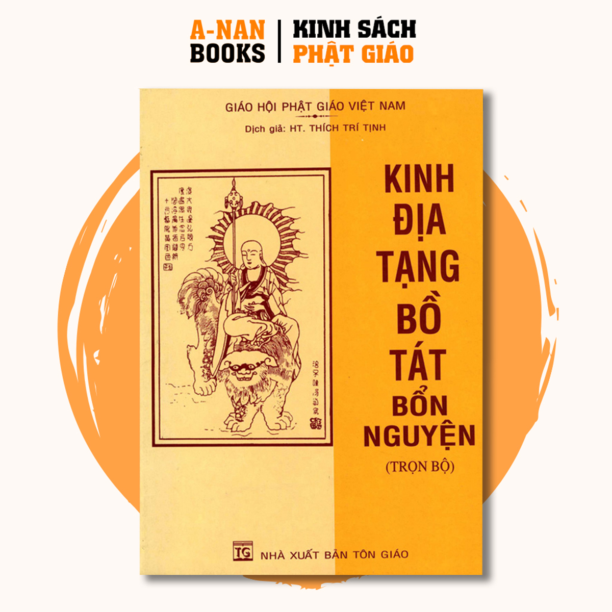 Sách - Kinh Địa Tạng Bồ Tát Bổn Nguyện trọn bộ (Bìa mềm)