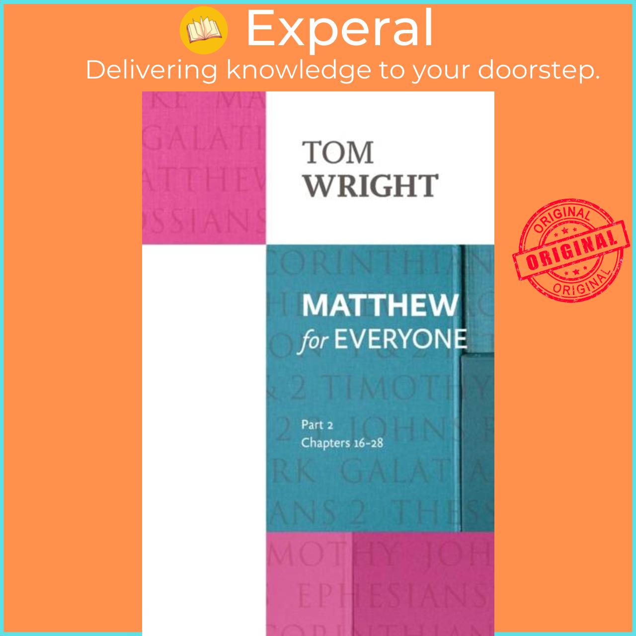 Hình ảnh Sách - Matthew for Everyone: Part 2 - chapters 16-28 by Tom Wright (UK edition, paperback)