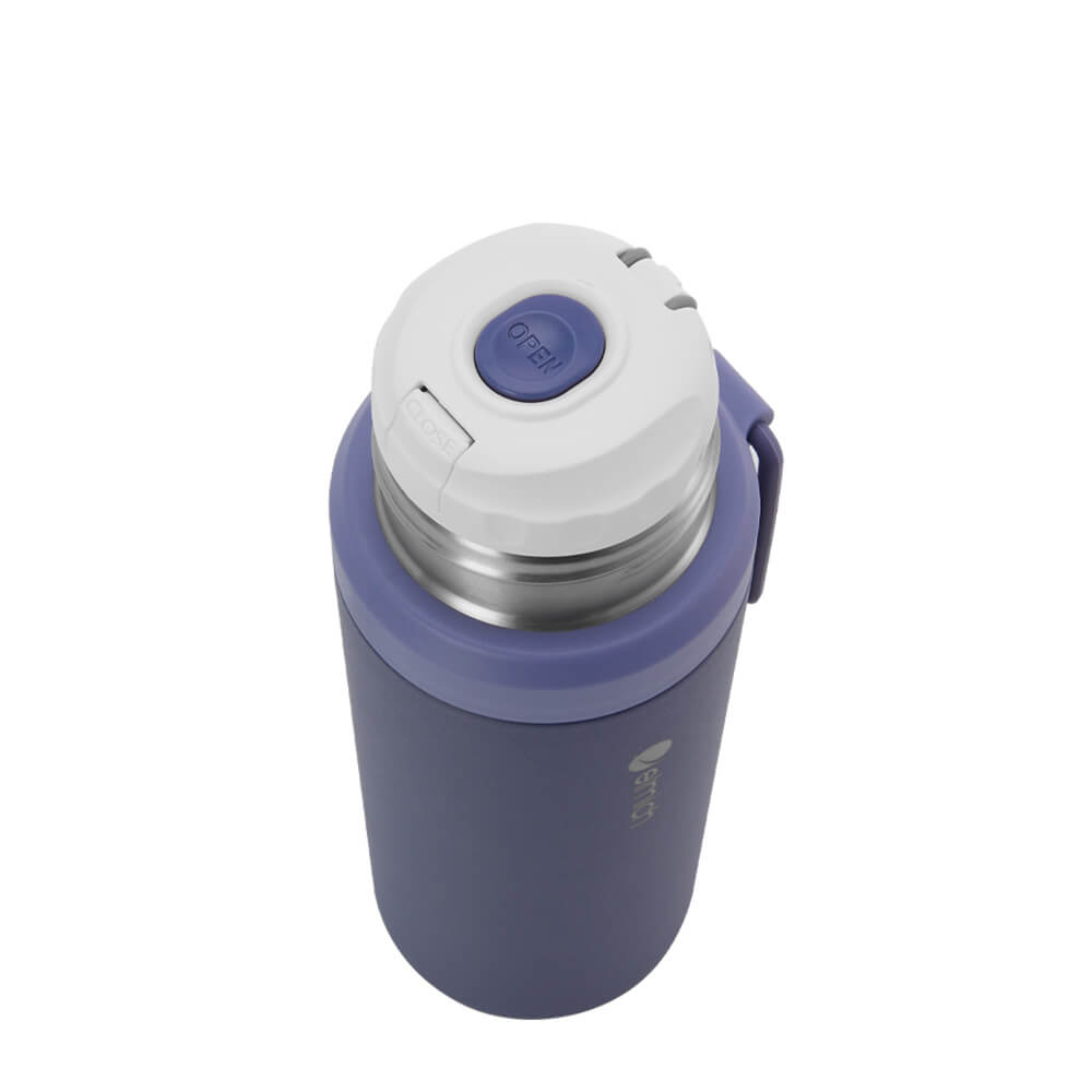 Bình giữ nhiệt 600ml inox 304 Elmich EL8357, Hàng chính hãng, Giữ lạnh đến 40h, nắp chống tràn, có quai xách - JoyMall