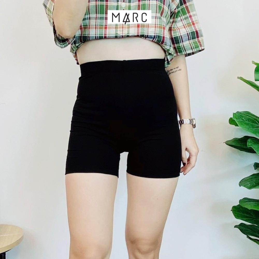 Quần biker nữ MARC FASHION dáng ngắn cạp cao lưng thun co giãn thoải mái CBVH091722