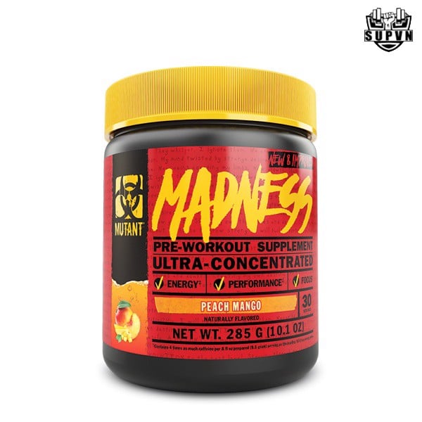 Madness Mutant Pre Workout 30 Servings