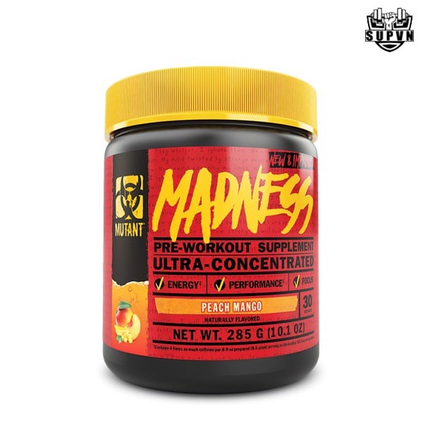 Madness Mutant Pre Workout 30 Servings