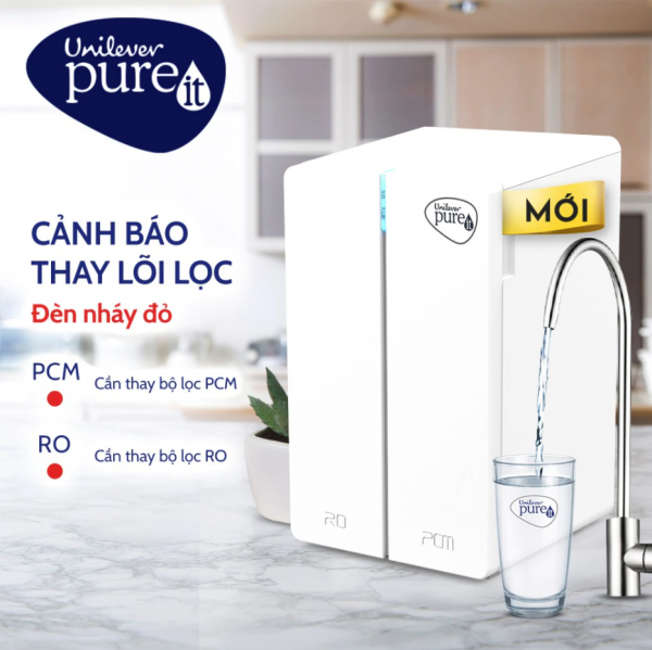 Máy lọc nước RO Unilever Pureit Tanka UR3140 Tốc độ lọc 9 lít nước/giờ - Hàng chính hãng