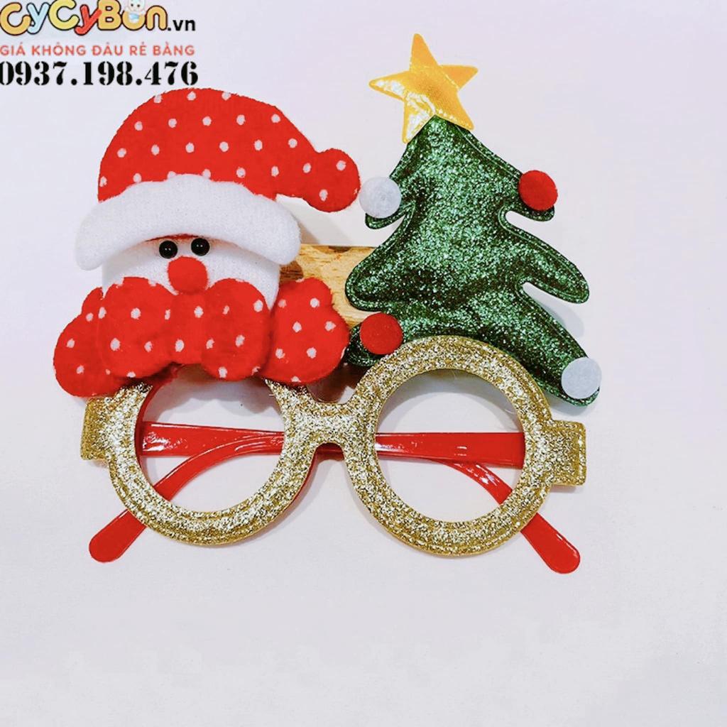 Mắt Kính Noel Kiểu Người Tuyết Siêu Dễ Thương