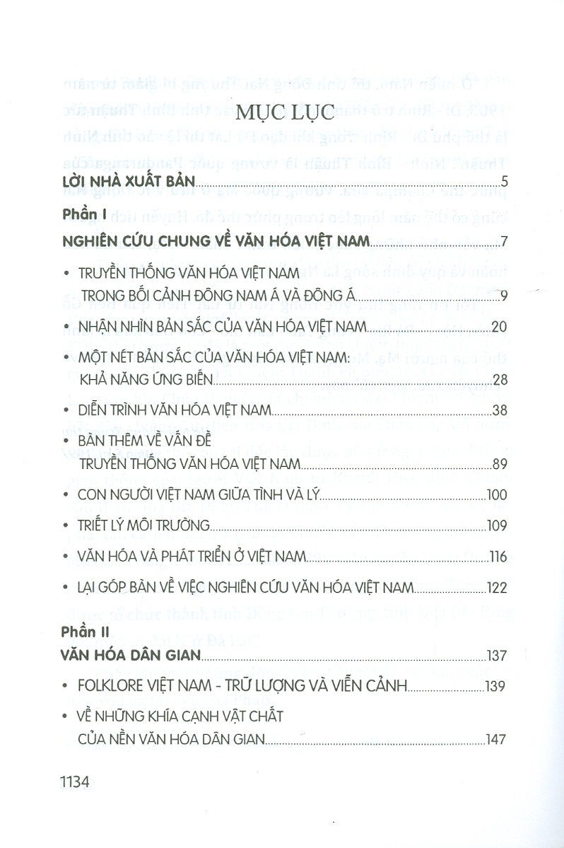 TRẦN QUỐC VƯỢNG - Những Nghiên Cứu Về Văn Hóa Việt Nam (Bìa cứng)