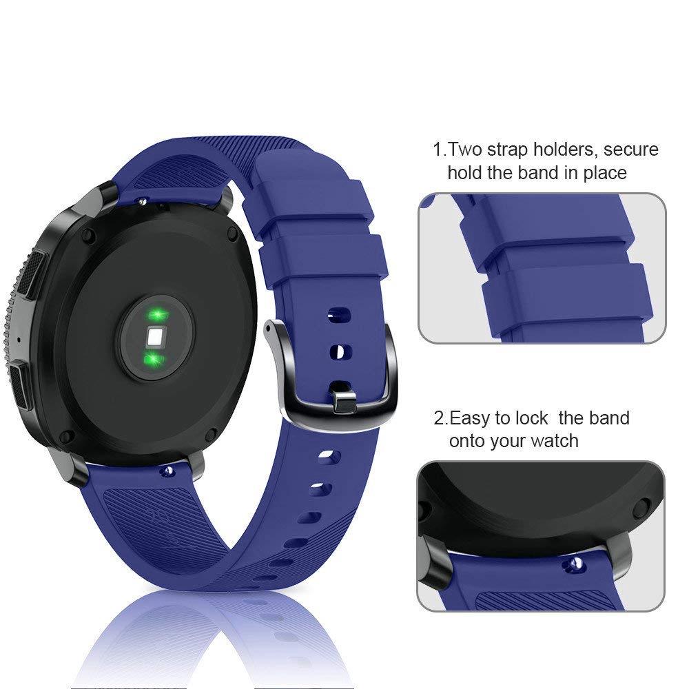 Dây đeo silicon cho đồng hồ thông minh Huami Amazfit gts 2e GTS2 mini GTS3