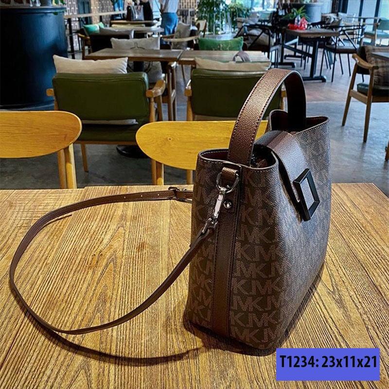 Túi xách tay đeo chéo nữ hoa văn đi làm đi chơi khóa vuông rẻ đẹp phong cách hàn quốc T1234