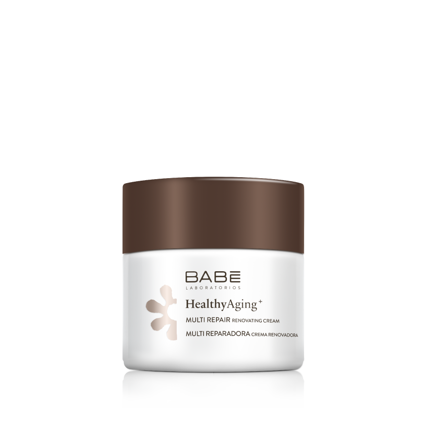 Kem dưỡng chống lão hóa da, phục hồi da Babe Healthy Aging + Muite Repair Renovating Cream night 50ml