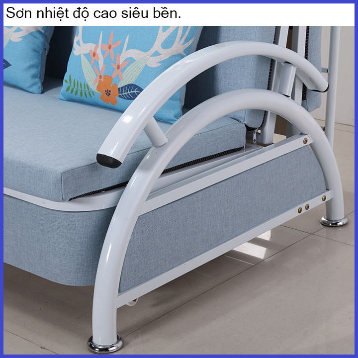 Giường Sofa Đa Năng Gấp Gọn Thành Ghế Sofa, Ghế Sofa Giường Thông Minh. Phong Cách Hàn Quốc