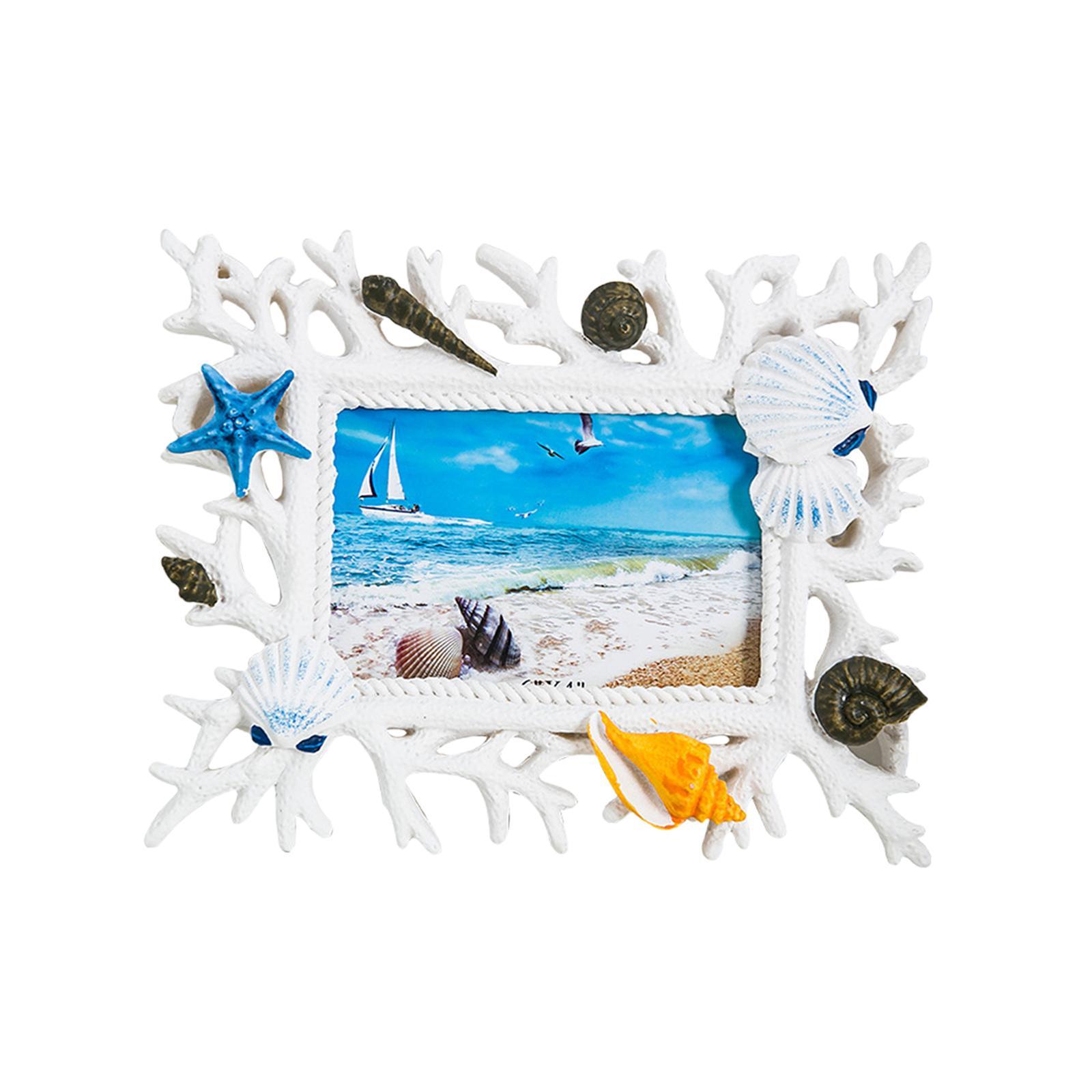 Mediterranean Photo Frame Picture Holder 6 inch for Home Party Decorations