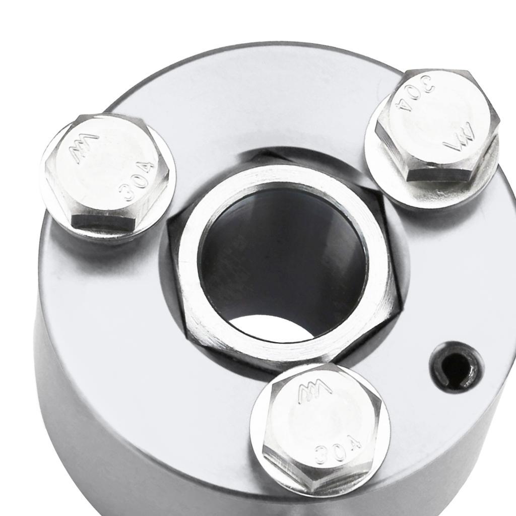 Car Steering Wheel Quick Release Disconnect Hub Adapter Kit YC101451 Silver