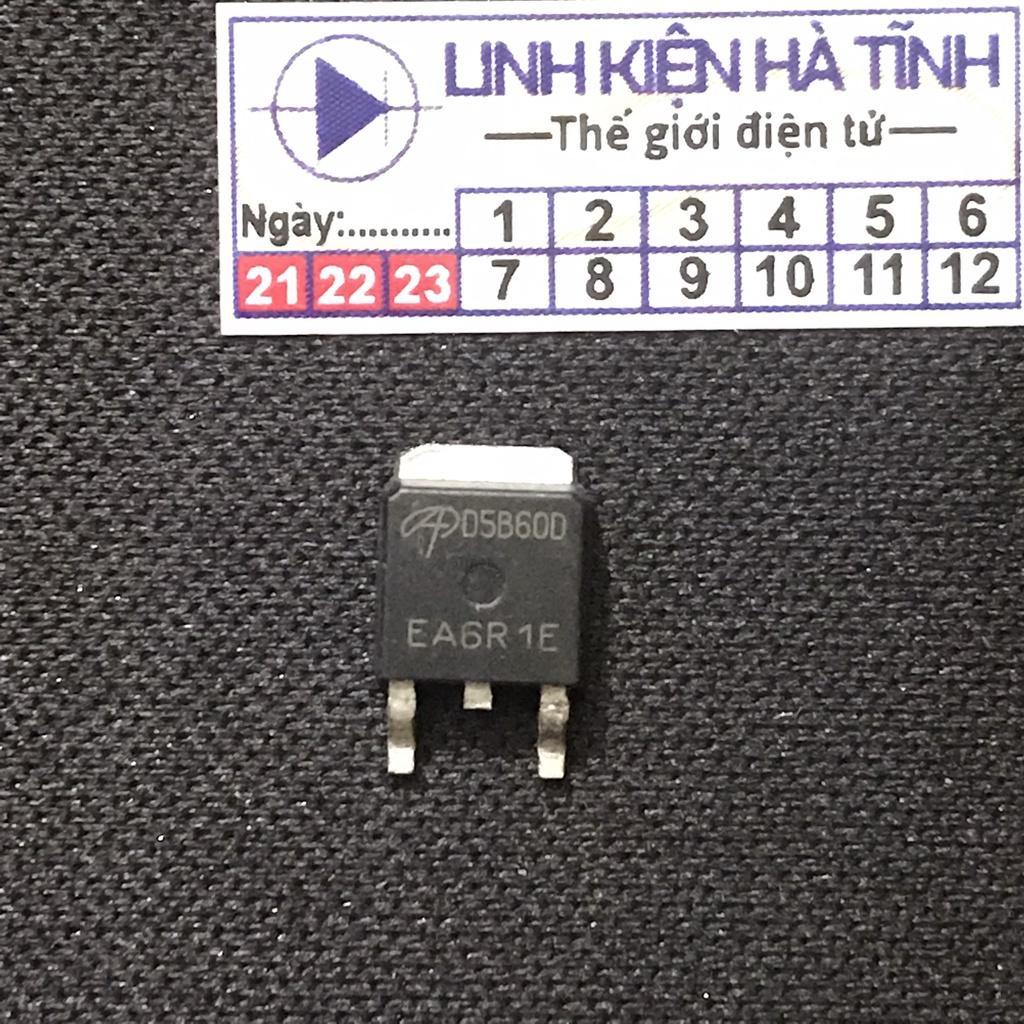 Linh kiện IGBT D5B60D AOD5B60D D5B60 600V 5A TO-252 Mới