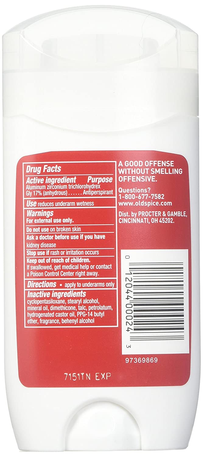 Lăn khử mùi nam Old Spice High Endurance Deodorant Long Lasting Stick Fresh 85g - USA