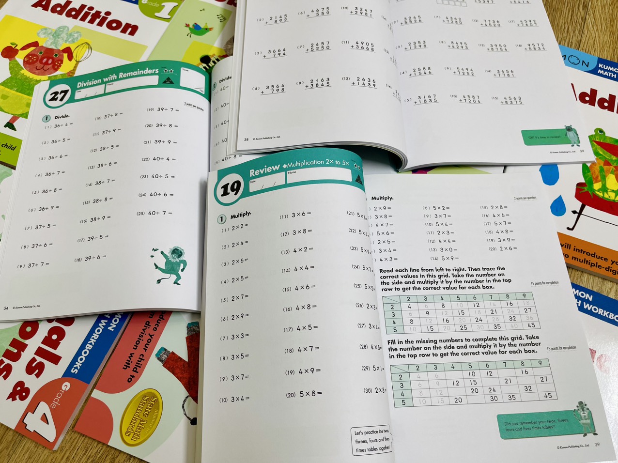 Kumon toán nhật bản-10Q bản màu