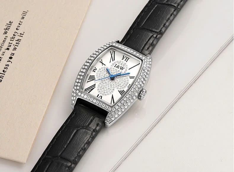 Đồng hồ nữ chính hãng IW Carnival IW581L-1 Thay pin mễn phí,Kính sapphire,chống xước,Chống nước30m,điện tử (Pin),dây da đen chính hãng,hàng mới full hộp hãng đi kèm,vỏ thép không gỉ bền bỉ