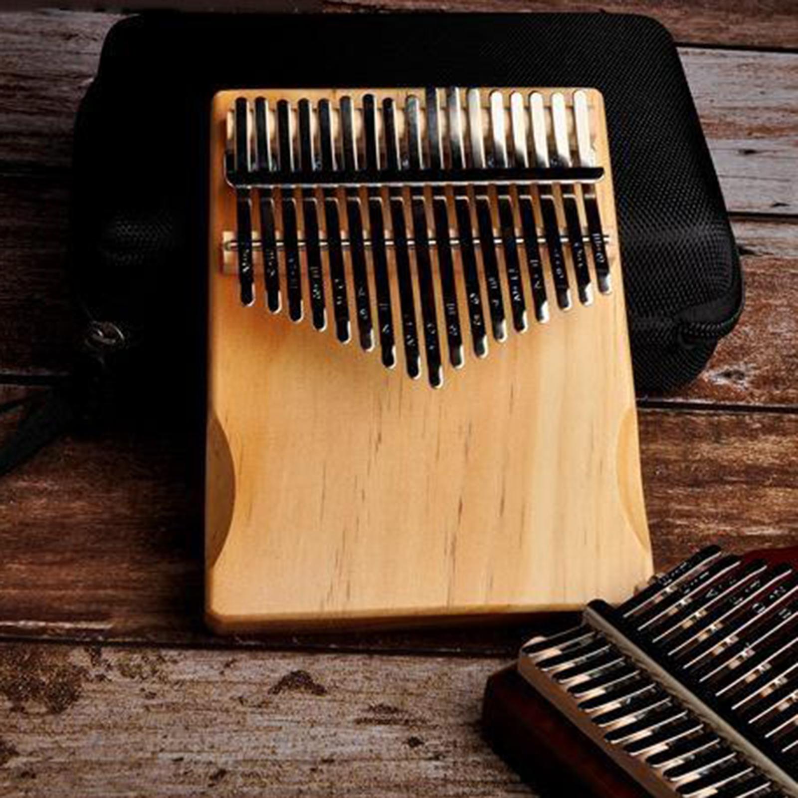 Kalimba Thumb Piano 17 Keys Musical Instruments,Finger Piano Gifts Wood