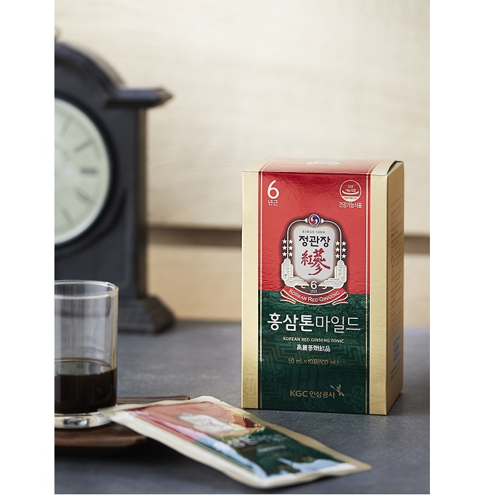 KGC Cheong Kwan Jang Nước Hồng Sâm Pha Sẵn Dạng Gói Tonic Mild 30 gói * 50ml