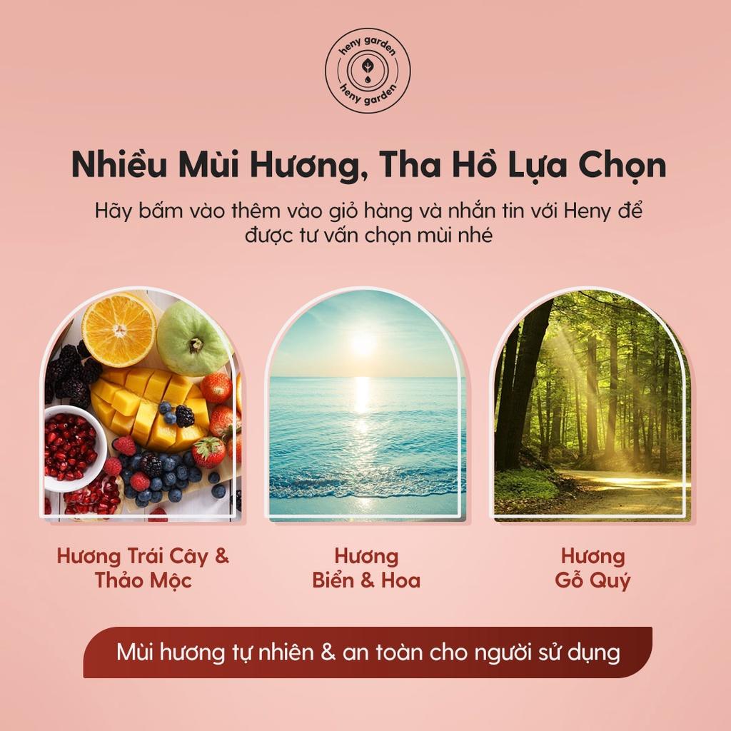 Đá Khuếch Tán Tinh Dầu Thơm Phòng Pha Lê Halite Heny Garden Thay Thế Máy Xông, Làm Sạch Không Khí