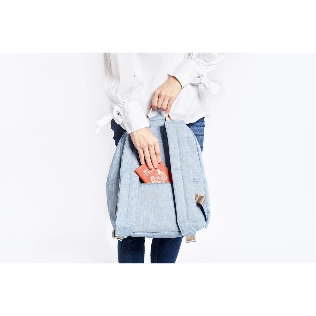 Balo nữ AGVA Stella 13.3 inch - Mã LTB351DENIMBLUE Xanh dương - Kích thước Ngang 29 x Rộng 14 x Cao 36 cm - Bảo hành 02 năm chính hãng