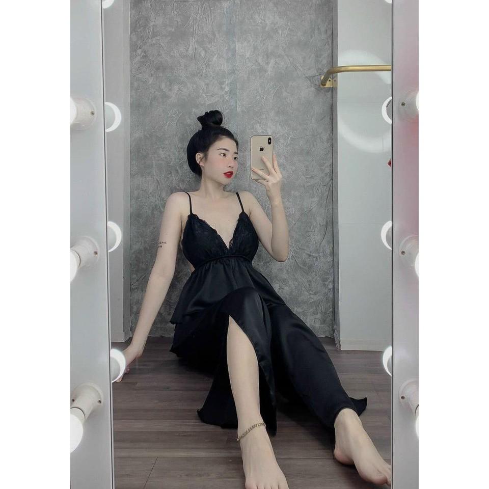 Set Satin sexy cho chị em ở nhà hoặc ra đường dành cho chị em dưới 60kg nhé.Set Satin sexy cho chị em ở nhà hoặc ra đườn