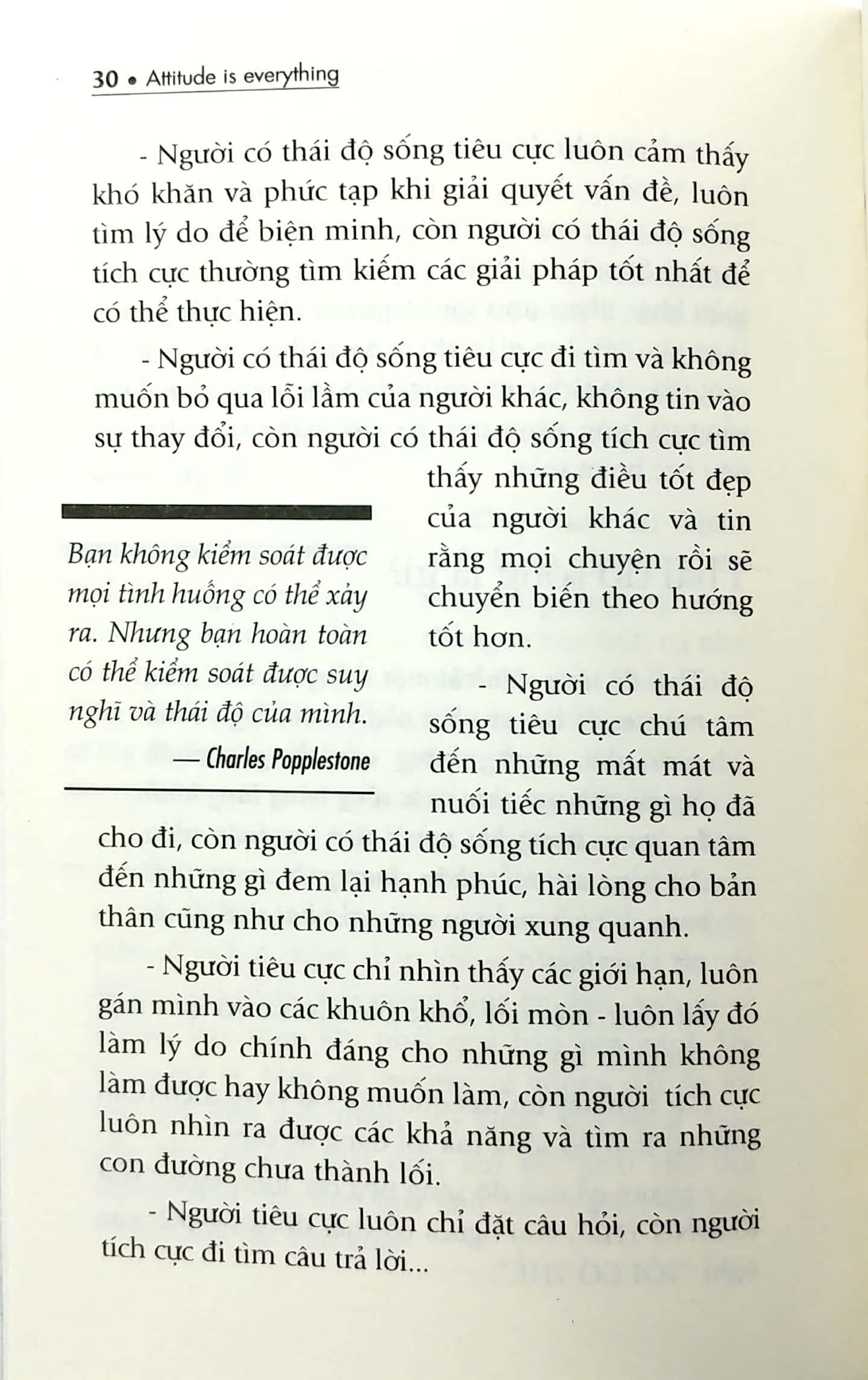 Sách Thay Thái Độ Đổi Cuộc Đời 1