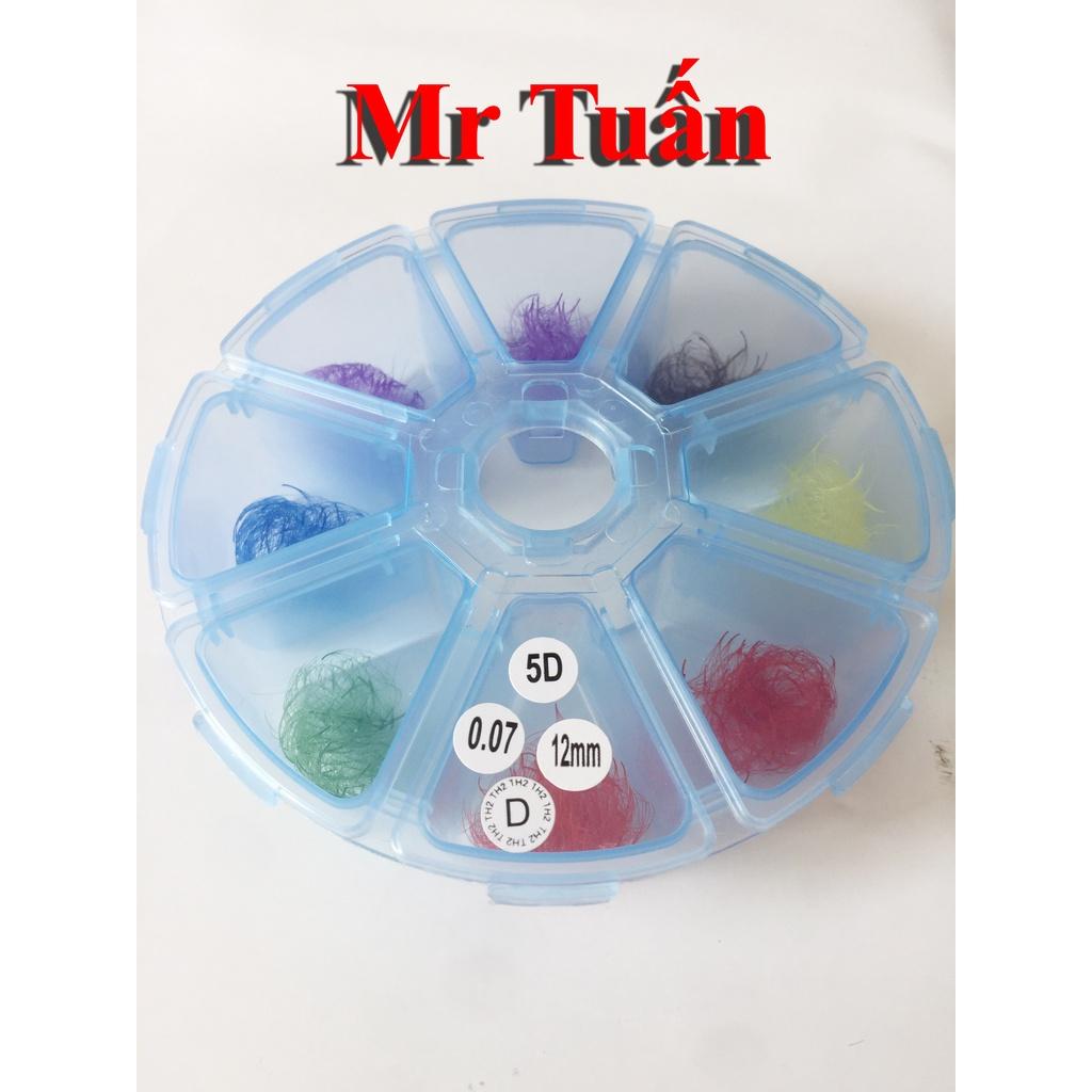MI FAN 5D MIX MÀU _Dụng Cụ Nối Mi Mr Tuấn