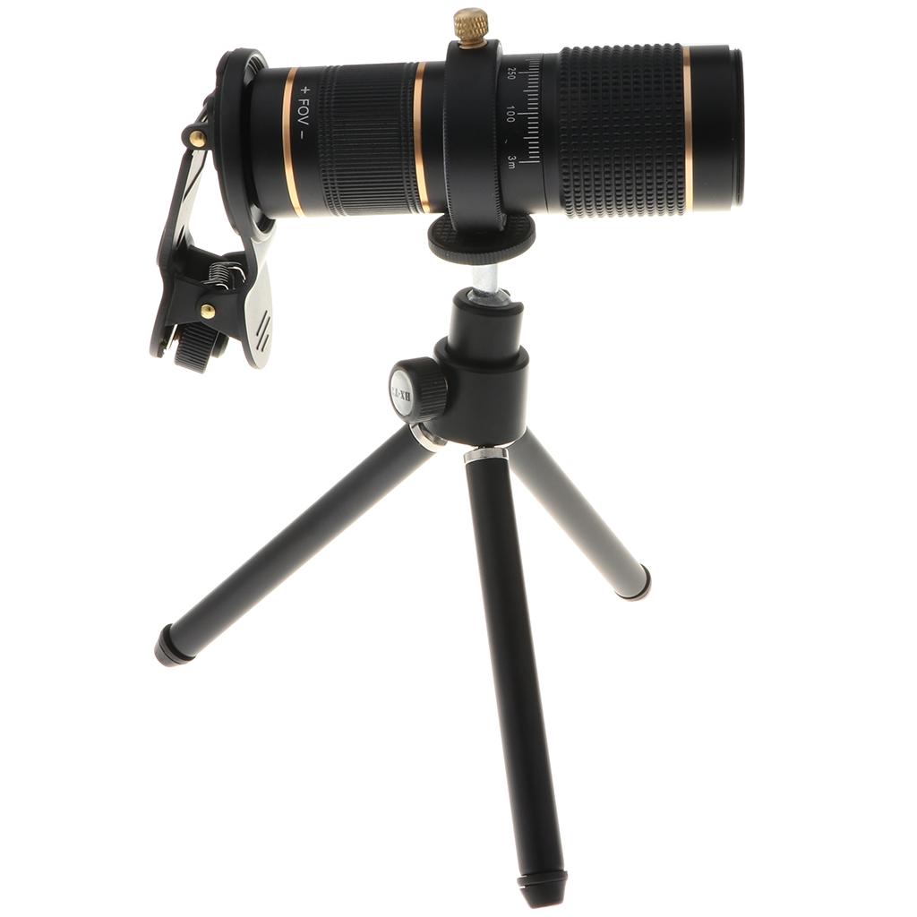 Cell Phone Camera Zoom Lens Kit, HD 15X/23X Optical Telescope Zoom Lens for iPhone and Other Smart Phones