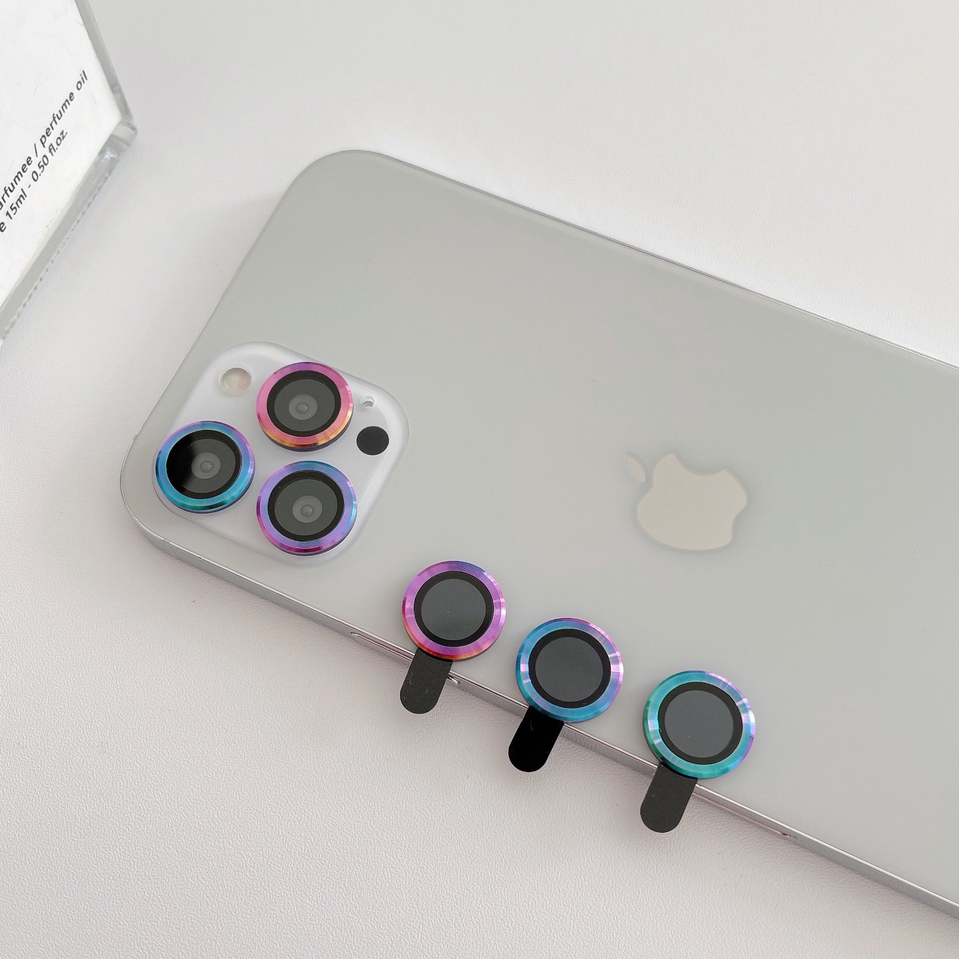Hình ảnh Con mắt camera màu titan dành cho các dòng iPhone 13 ,iphone 13 minni, iphone 13 pro , iphone 13 promax