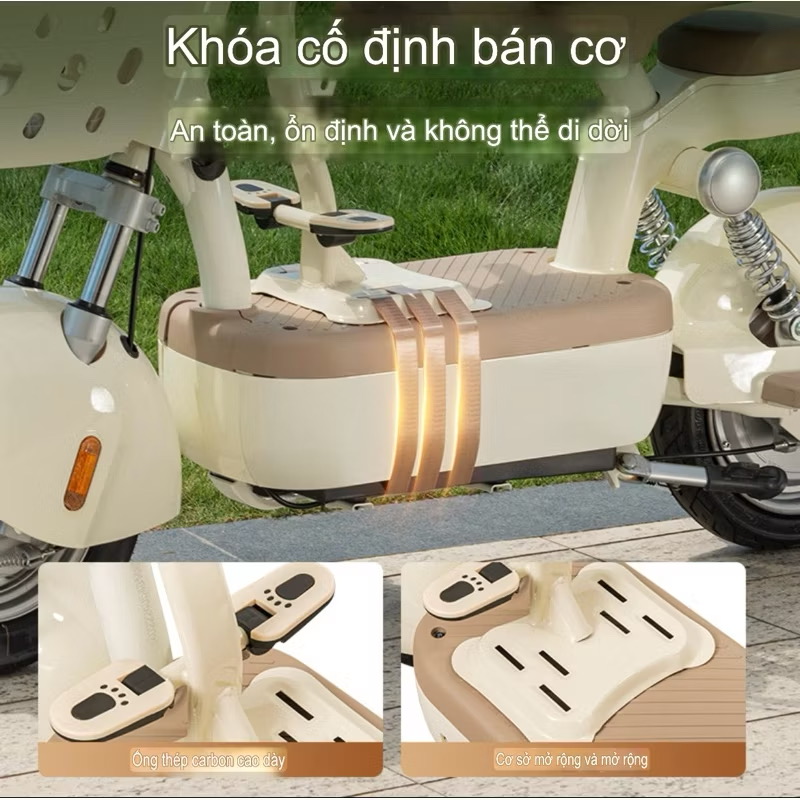 Ghế Ngồi Xe Điện Cho Bé Gấp Gọn Dễ DàngP